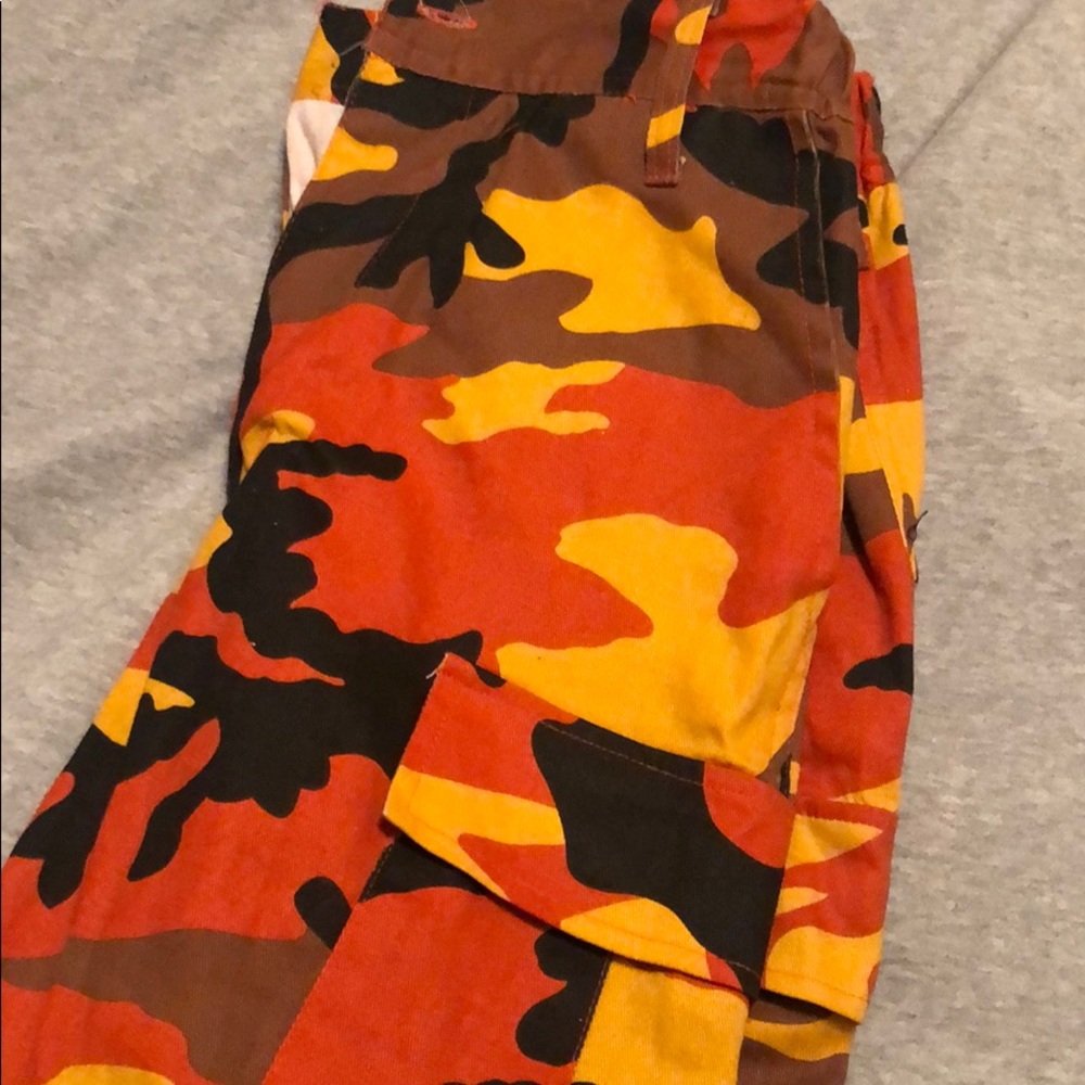 Camo Cargo Pants